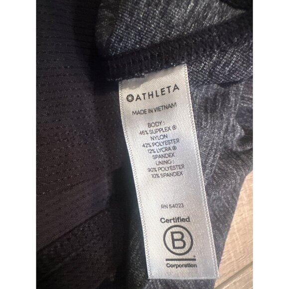 Athleta Gray Athletic Skort With Built-In Shorts Size M - Picture 7 of 7